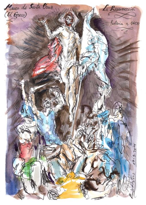 TOLEDO 2014 - Pág 07. Museo de Santa Cruz (El Greco). La Resurrección