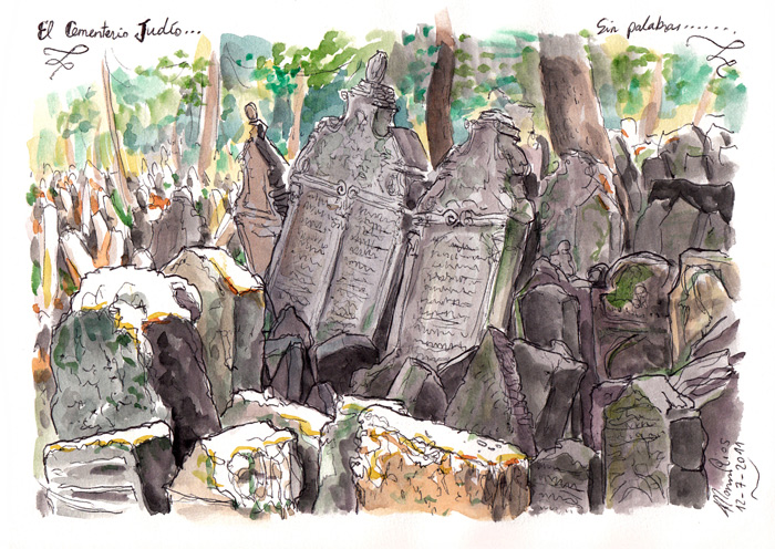 PRAGA 2011 - Pág 11. El cementerio judío