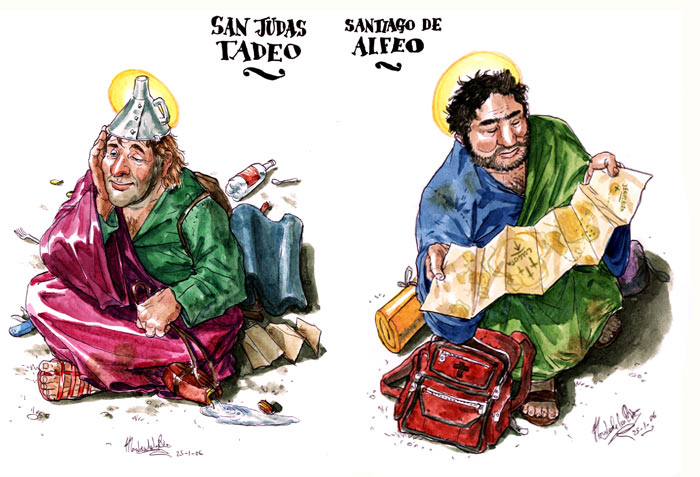 El Evangelio según San Judas - San Judas Tadeo y Santiago de Alfeo