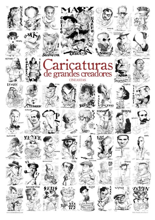 Poster CARICATURAS - Cineastas